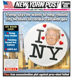 New York Post - November 9, 2024