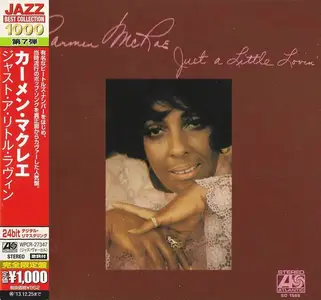 Carmen McRae - Just A Little Lovin' (1970) [Japanese Edition 2013] (New Rip)