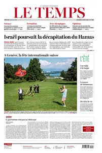 Le Temps - 02 August 2024