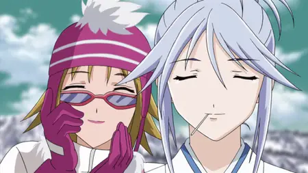 Rosario + Vampire (2008 S02E09 Skiing and a Vampire Exp
