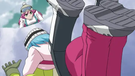 Rosario + Vampire (2008 S02E09 Skiing and a Vampire Exp