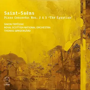 Simon Trpčeski - Saint-Saëns Piano Concertos Nos. 2 & 5 The Egyptian (2026) [Official Digital Download 24/96]