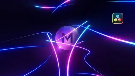 Neon Lines Logo Reveal AR27MUD