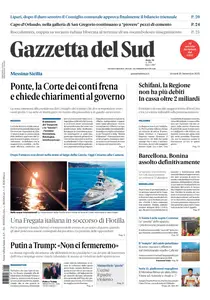 Gazzetta del Sud Messina - 25 Settembre 2025