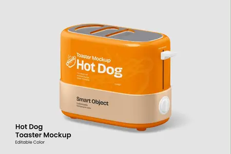 EE - Hot Dog Toaster Mockup 9JP6VXK