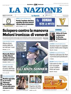 La Nazione La Spezia - 8 Novembre 2025