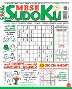 Settimana Sudoku Mese N.71 - Gennaio 2025