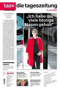 taz die tageszeitung  - 15 Mai 2025