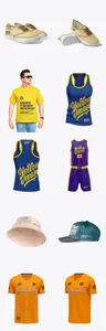10 Apparel Mockup Bundle 21 by Yellowimages
