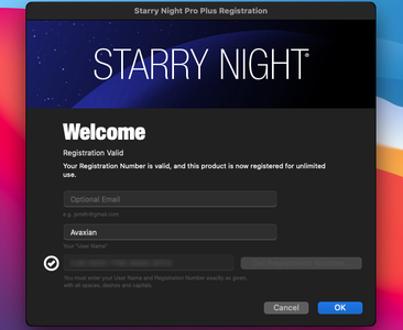 Starry Night Pro Plus 8.1.0.2050 macOS