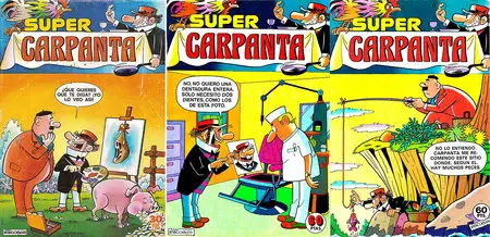 Super Carpanta #7, #51, #55