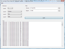 Automatic Photo Sorter v2.0