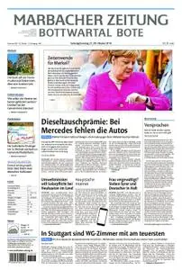 Marbacher Zeitung - 27. Oktober 2018