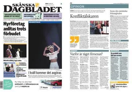 Skånska Dagbladet – 10 mars 2018
