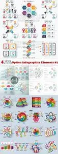 Vectors - Option Infographics Elements 87