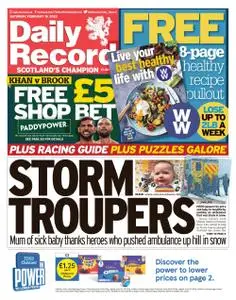 Daily Record – February 19, 2022