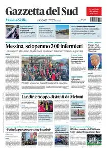 Gazzetta del Sud Messina - 19 Marzo 2023