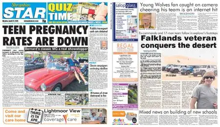 Shropshire Star Shrewsbury Edition – April 22, 2019