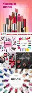 Vectors - Backgrounds with Cosmetics 8