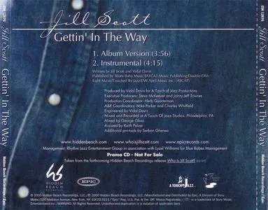 Jill Scott - Gettin' In The Way (UK & US singles) (2000) {Hidden Beach/Epic} **[RE-UP]**