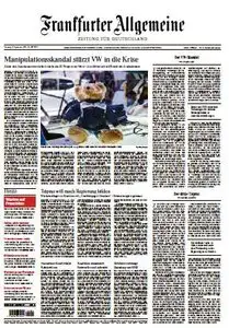 Frankfurter Allgemeine Zeitung FAZ - 22 September 2015