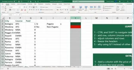 Corso completo di Excel: da Base ad Avanzato