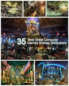 35 Best Great Computer Games Scenes Wallpapers