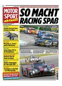 Motorsport Aktuell Magazin No 21 vom 10. Mai 2016
