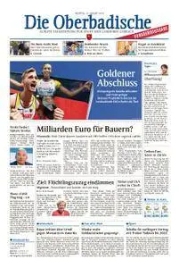 Die Oberbadische - 13. August 2018