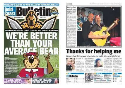 The Gold Coast Bulletin – February 25, 2016