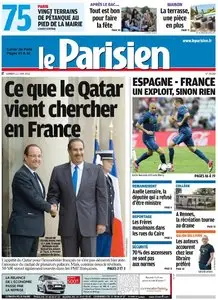 Le Parisien & Cahier Paris du Samedi 23 Juin 2012