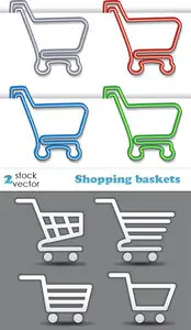 Vectors - Shopping baskets