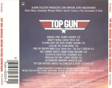 VA - Top Gun (Original Motion Picture Soundtrack) (1986) {Columbia}