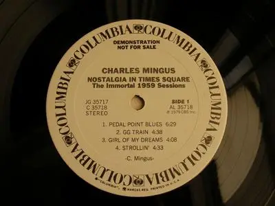 Charles Mingus - Nostalgia In Times Square / The Immortal 1959 Sessions (1979) [Vinyl Rip 16/44 & mp3-320 + DVD] Re-up