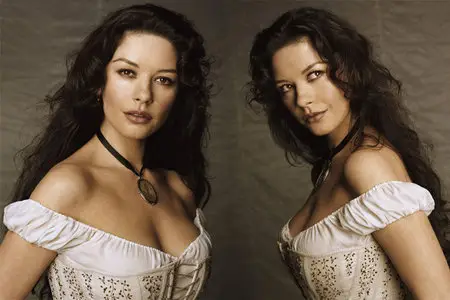 Catherine Zeta Jones - Legend Of Zorro Photoshoot
