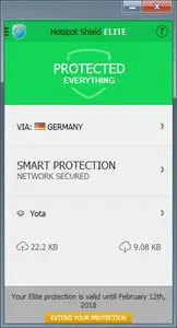 Hotspot Shield VPN 4.08 Elite Edition