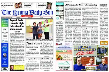 The Laconia Daily Sun – October 10, 2018