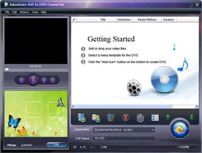 Joboshare AVI to DVD Converter 2.9.2 Build 0922 Portable