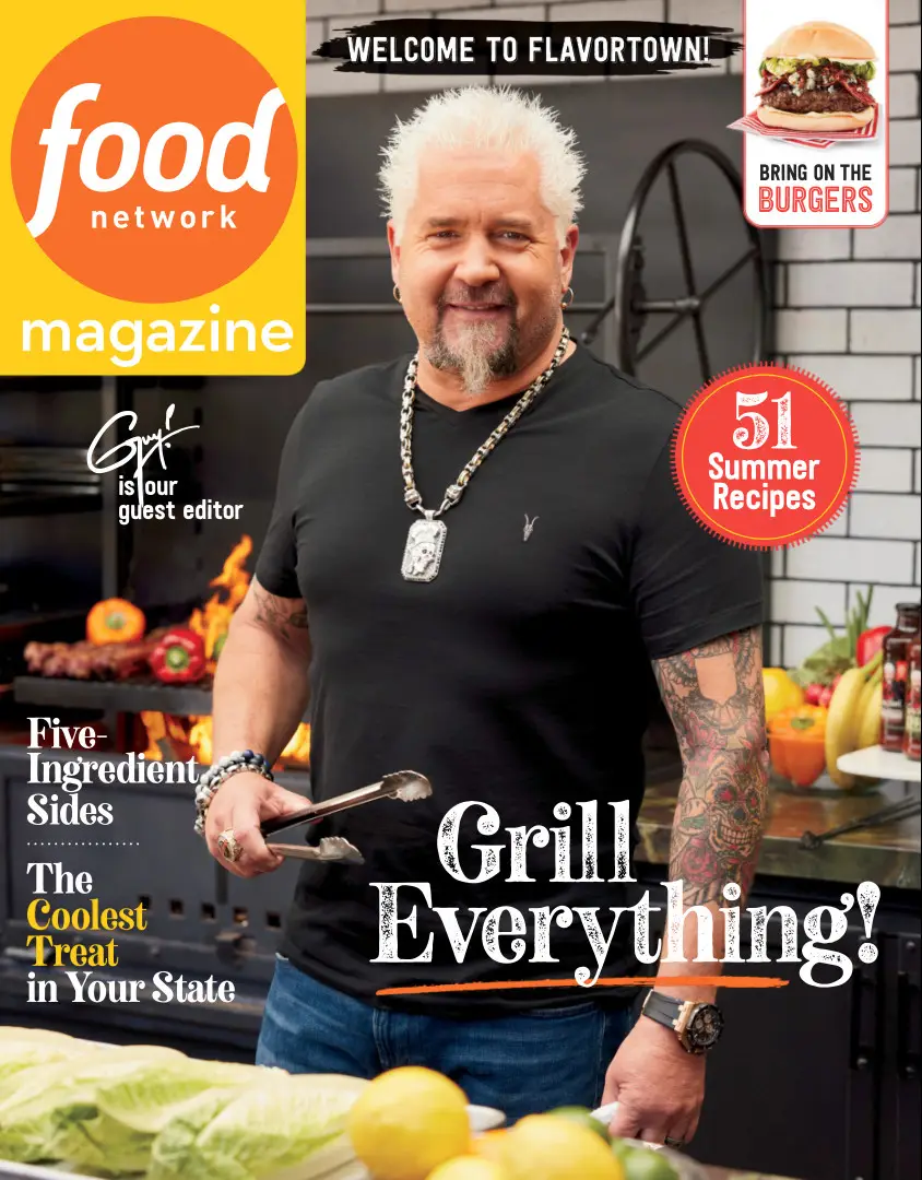 Food Network Magazine July/August 2023 / AvaxHome