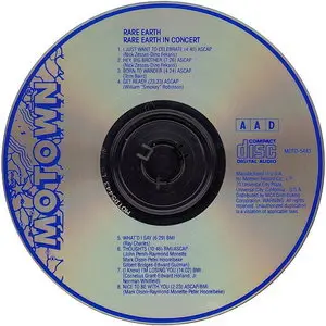 Rare Earth - Rare Earth In Concert (1971) [Reissue 1989]