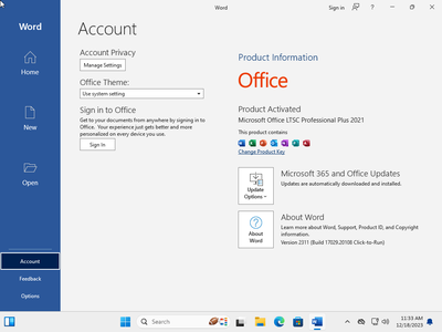 Windows 11 Enterprise 23H2 Build 22631.2861 (No TPM Required) With Office 2021 Pro Plus Multilingual Preactivated December 2023