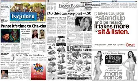 Philippine Daily Inquirer – January 12, 2011