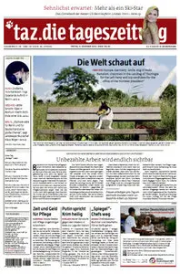 Tageszeitung TAZ vom 05 Dezember 2014