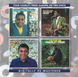 Charley Pride - Four More Charley Pride Albums (1970-1971) {2CD Set BGO Records BGOCD1201 rel 2015}