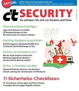 c't Security: So schützen Sie sich vor Hackern und Viren