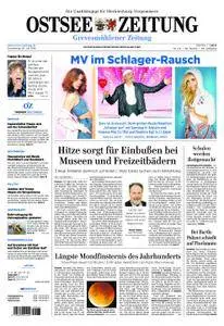 Ostsee Zeitung Grevesmühlener Zeitung - 26. Juli 2018