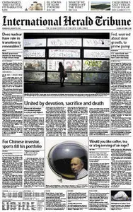 International Herald Tribune August 11 2010