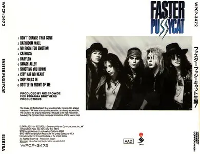 Faster Pussycat - Faster Pussycat (1987) [Japan 1st Press]