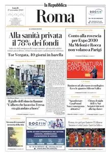 la Repubblica Roma - 27 Novembre 2023