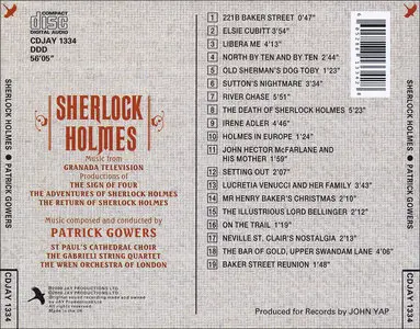 Patrick Gowers - Sherlock Holmes: Music from the Granada Television (2000) [Re-Up]